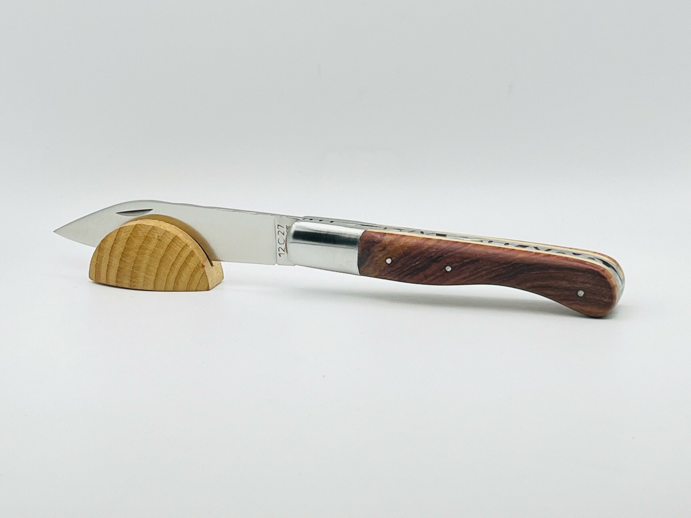 Couteau Aurillac Bois de Rose Buis