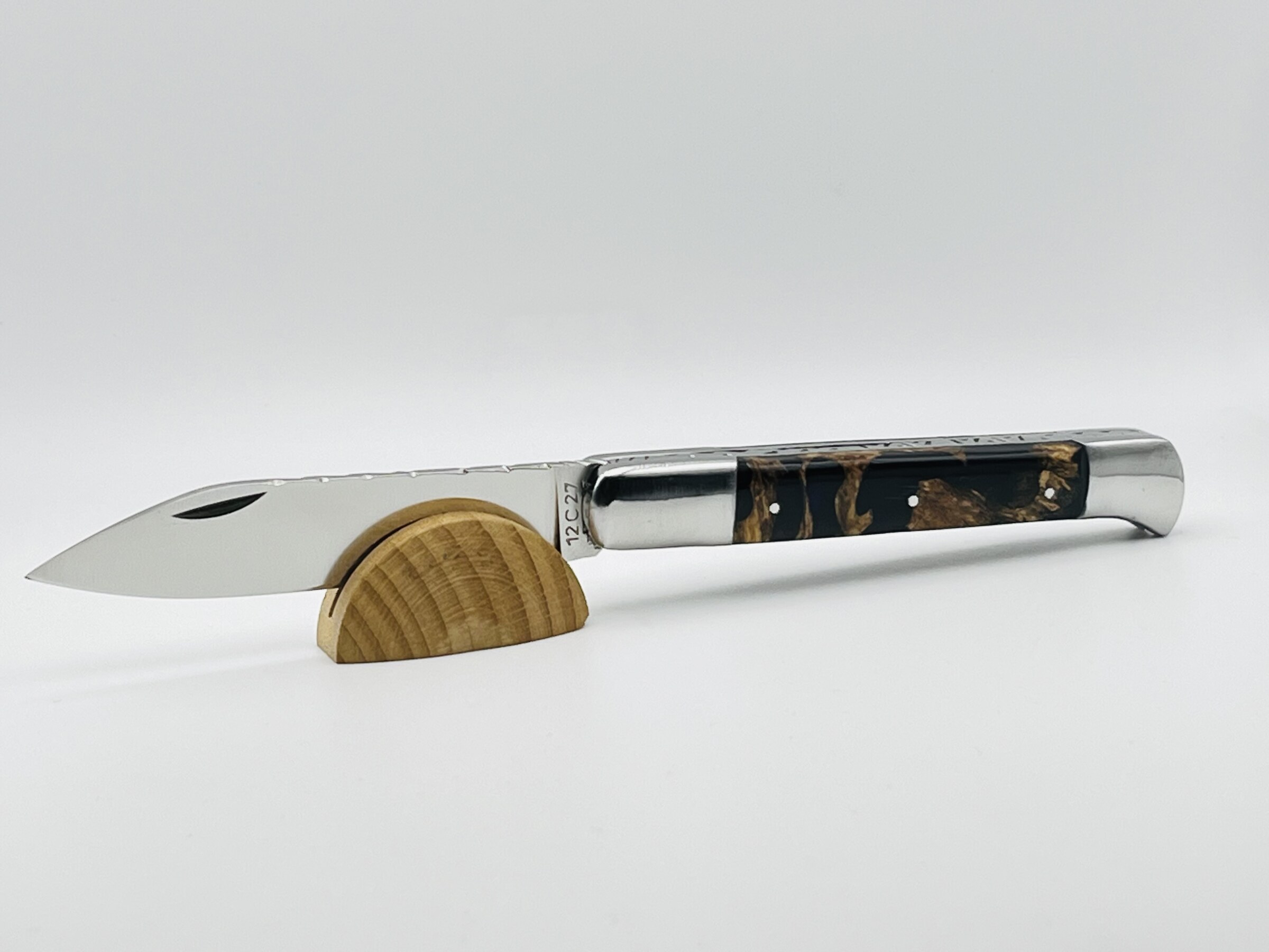 Couteau Roquefort Chêne Liège et Résine